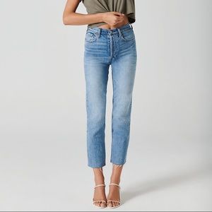 Denim Forum • The Arlo High Rise Straight Jean